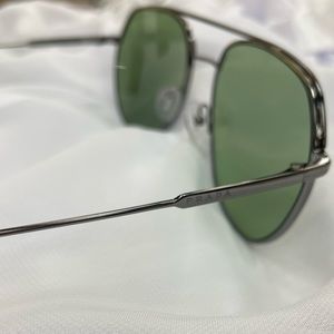 Authentic Prada Sunglasses Model# SPR 55U in black gunmetal M4Y411 size large